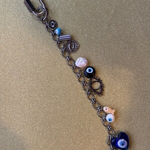 Free People Maximillian Evil Eye Bag Charm